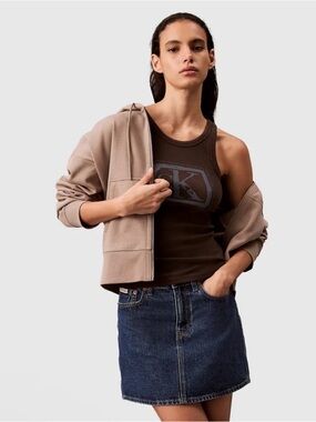 Y2K Calvin Klein denim skirt size 5